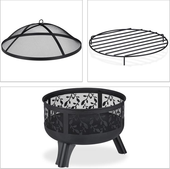 Produktbild Relaxdays Feuerschale (60 cm)