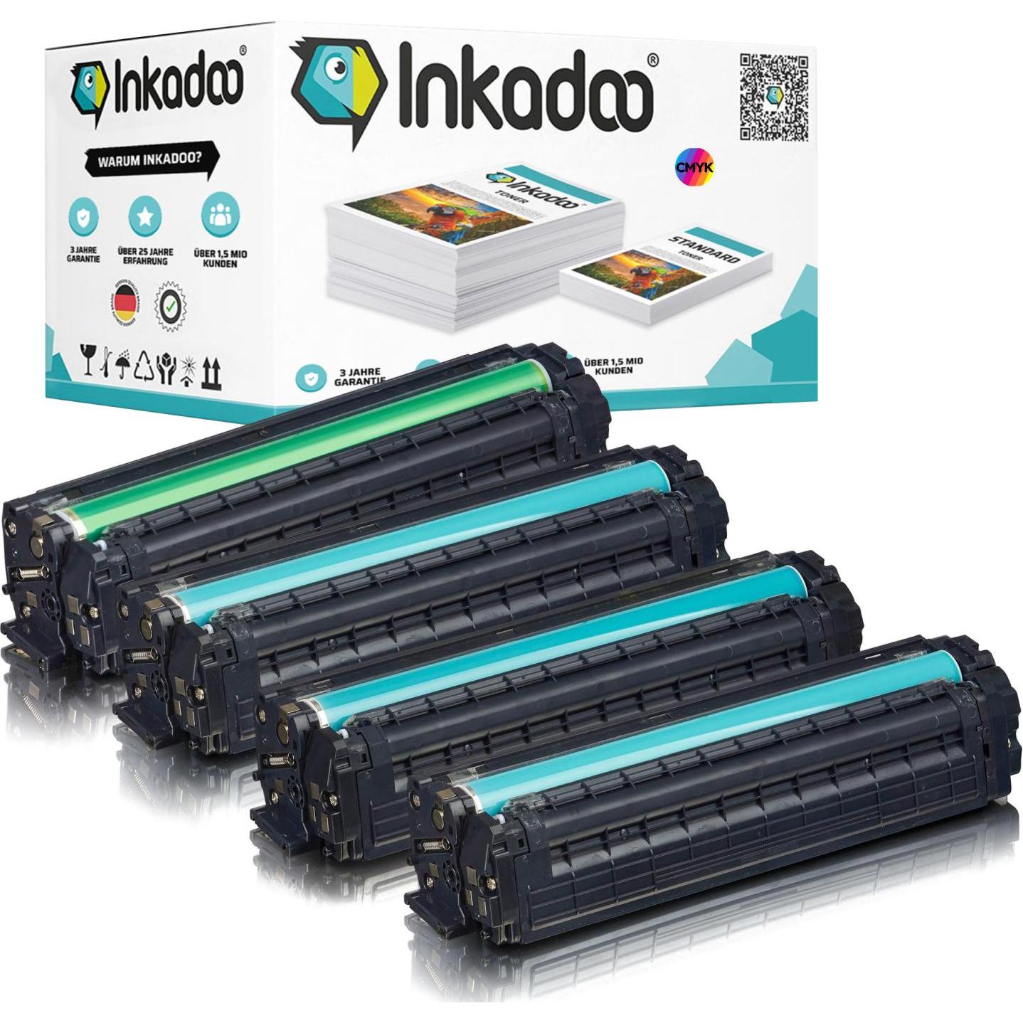 Inkadoo, Toner, Kompatibel Toner für Samsung CLX-4195 FN Premium Line (M, Y, BK, C)