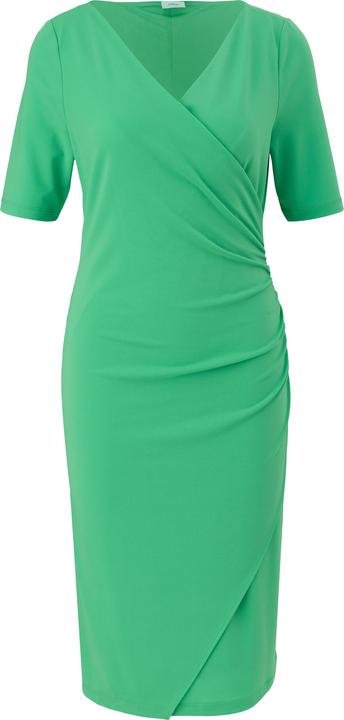 Image du produit s.Oliver Kleid Gerafftes Kleid in Wickel-Optik (40)