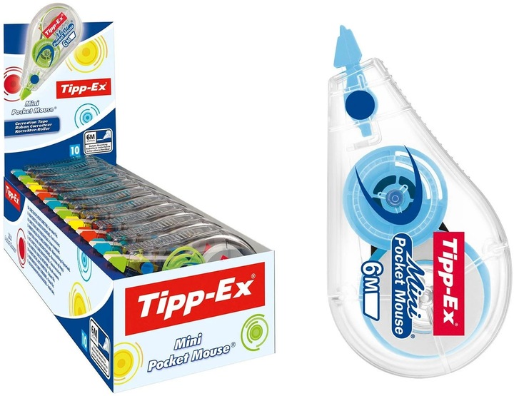 Actual product image Tipp-Ex Correction roller Mini Pocket Mouse 5 mm, 10 pieces