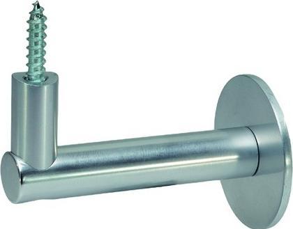 Actual product image Kws Handlaufst+AMMAvA-tze 4547, schwarz matt (Steel deep black RAL 9005 powder-coated matt)