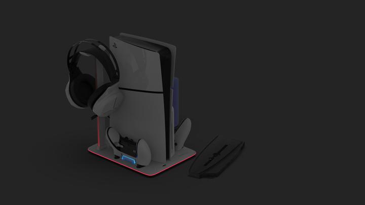 Actual product image Maxx Tech PS5 DLX / LED multifunctional charging station (PS5)