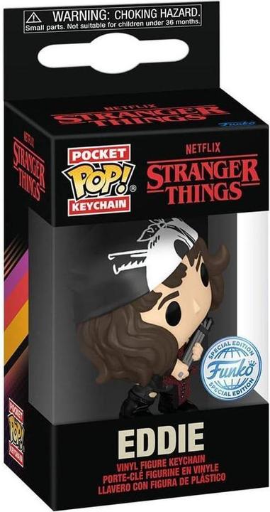 Produktbild Funko Stranger Things POP! Vinyl Schlüsselanhänger 4 cm Eddie Display (12)