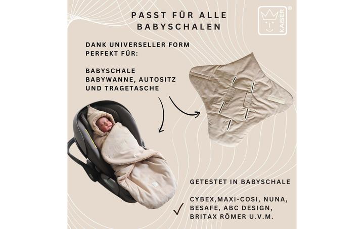 Immagine prodotto Kaiser CALLIE CORD Einschlagdecke (80 x 40 cm)