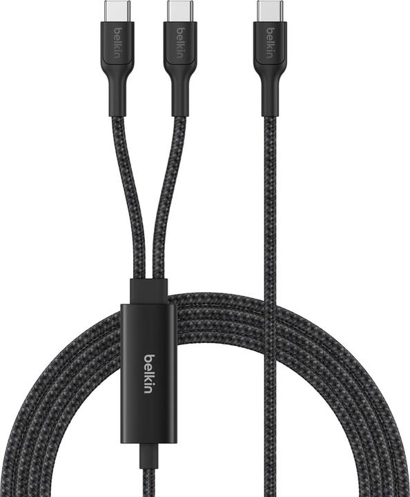 Image du produit Belkin BOOSTCHARGE Pro 140W 1,5m USB-C Kabel schw. CAC004hq1.5MBK (1.50 m, USB 2.0, 140 W)
