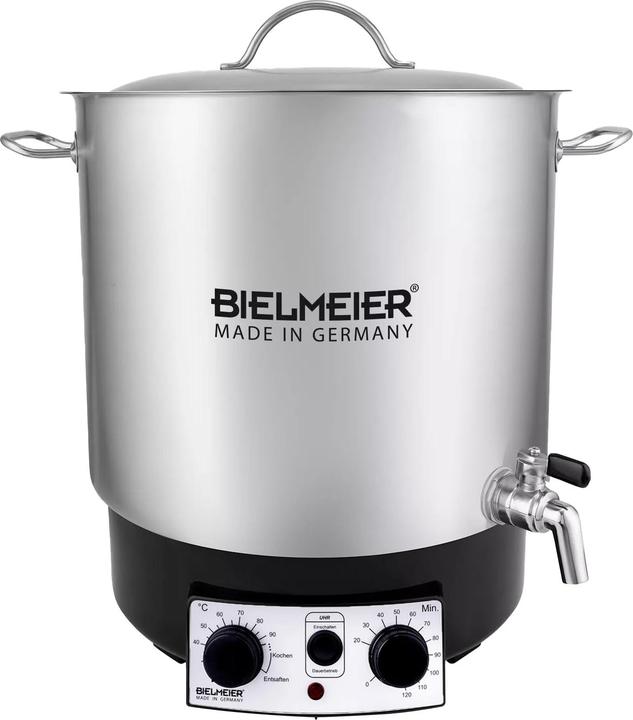 Bielmeier Einkochautomat mit Zeituhr und Auslaufhahn (29 l)
