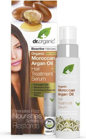 Produktbild Dr. Organic Moroccan Argan Oil Hair Treatment Serum 100ml (100 ml)