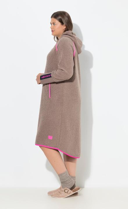 Produktbild Laurasøn Teddy-Kleid, Langarm, Kapuze, OEKO-TEX (44, 46)