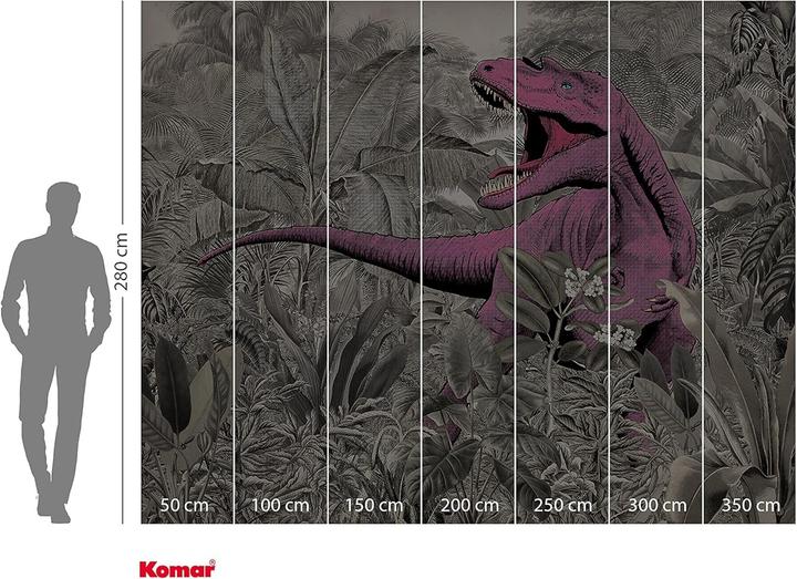 Productafbeelding Komar Vliesbehang Into Adventure Pinky 7-panel 350 x 280 cm