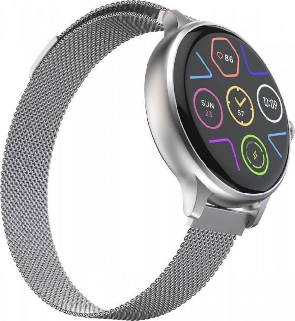 Produktbild Carneo Hero mini HR+/Silver/Elegant Band/Silver (40 mm)