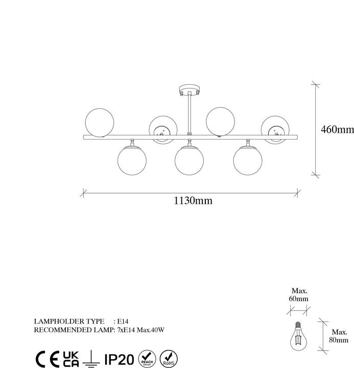 Produktbild Opviq Valerie (E14)
