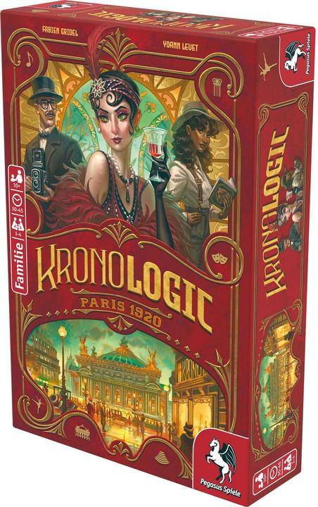 Actual product image Pegasus Kronologic - Paris 1920 (German, 1 - 4 Players)