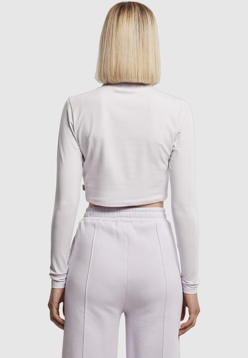 Actual product image Urban Classics Ladies Organic Cropped Turtelneck Longsleeve - 16513 (M)