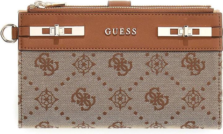Actual product image Guess Melinda Logo SLG Double Zip Organizer