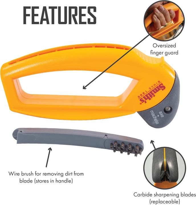 Immagine prodotto Smith's 50582 Affilatore per asce e machete