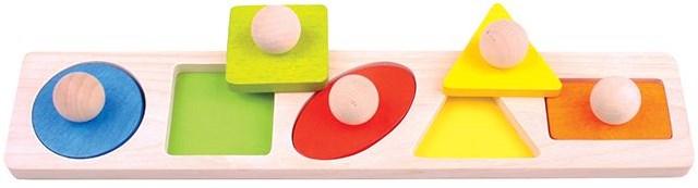 Productafbeelding Bigjigs S Wedstrijdbord (5 onderdelen)