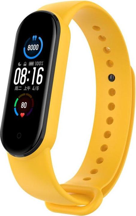 Produktbild Cover-Discount Xiaomi Mi Band - Sportarmband aus Silikon gelb (TPU)