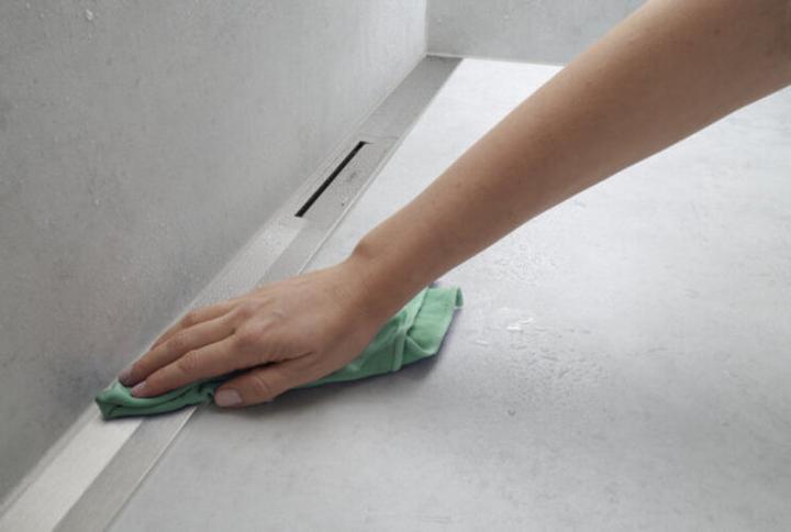 Actual product image hansgrohe HG shower channel RainDrain Flex kb. Wd-mon 700mm stainless steel brushed (700 mm)