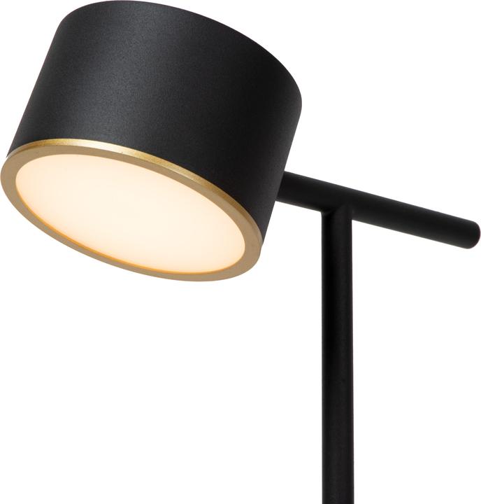 Actual product image Lucide GIAN - Tafellamp - LED Dimb. - 1x9W 2700K - Zwart