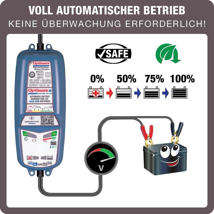 Produktbild Super B Optimate 5 Start Stop (12V, 5 A)