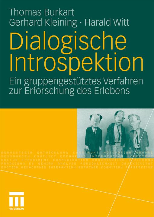 Produktbild Dialogische Introspektion (Deutsch, Gerhard Kleining, Harald Witt, Thomas Burkart, 2010)