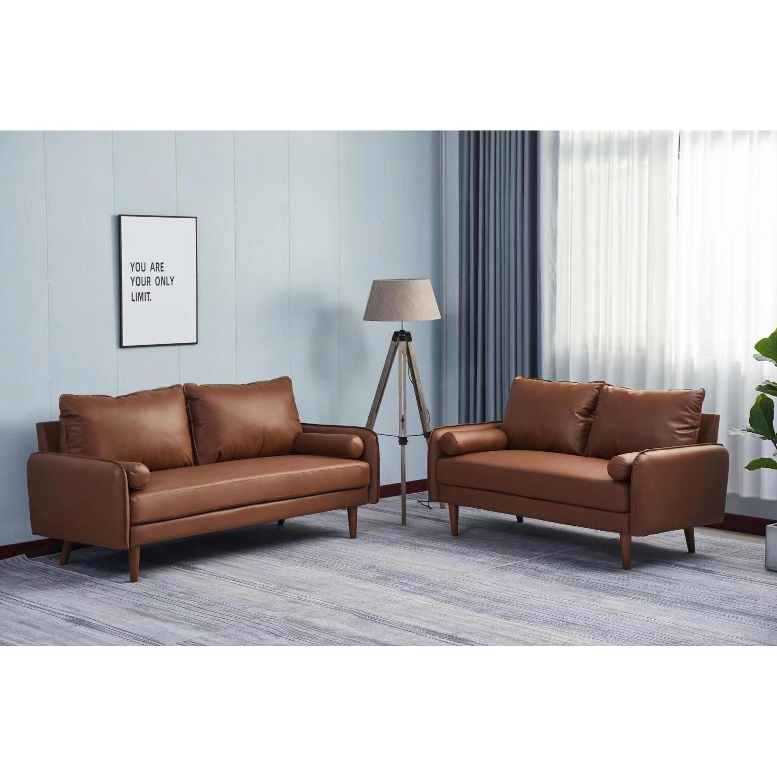 Thumbnail - HTI-Living, Sofa, Sofagarnitur 2-teilig Fernanda (2-Sitzer, 3-Sitzer)