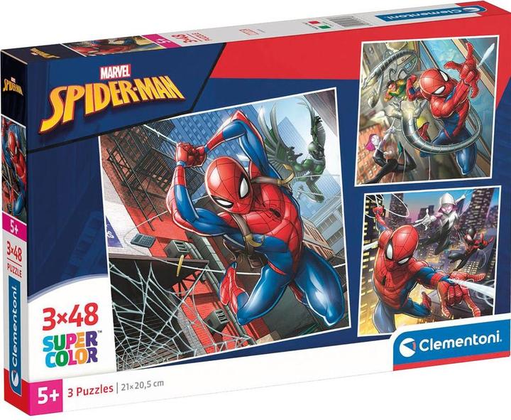 Produktbild Clementoni Spiderman Puzzel 3x48st. (48 Teile)