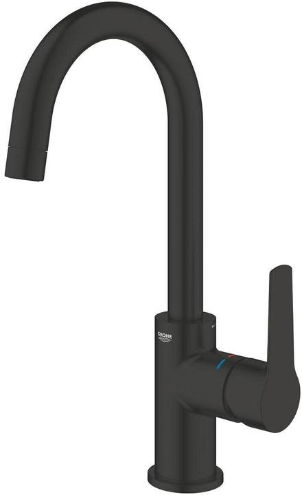 Actual product image Grohe Start QuickFix washbasin tap L-size, pull bar, incl. 3-in-1 tool, water-saving, matt black
