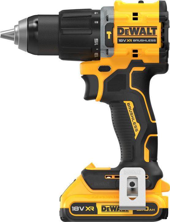 Actual product image DeWalt 18V Akku-Schlagbohrschrauber (bürstenlos), inkl. 2 x Akkus (18 Volt 2 Ah)