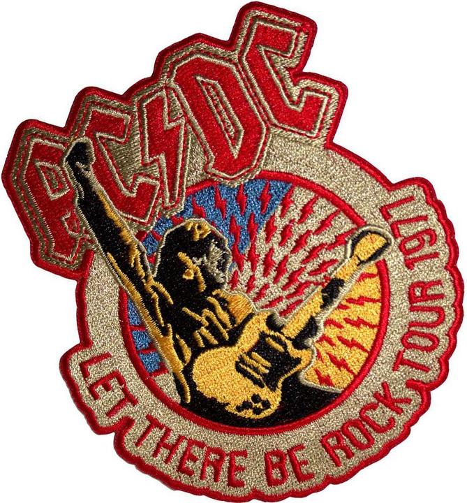 Image du produit AC/DC - Patch à repasser LET THERE BE ROCK TOUR
