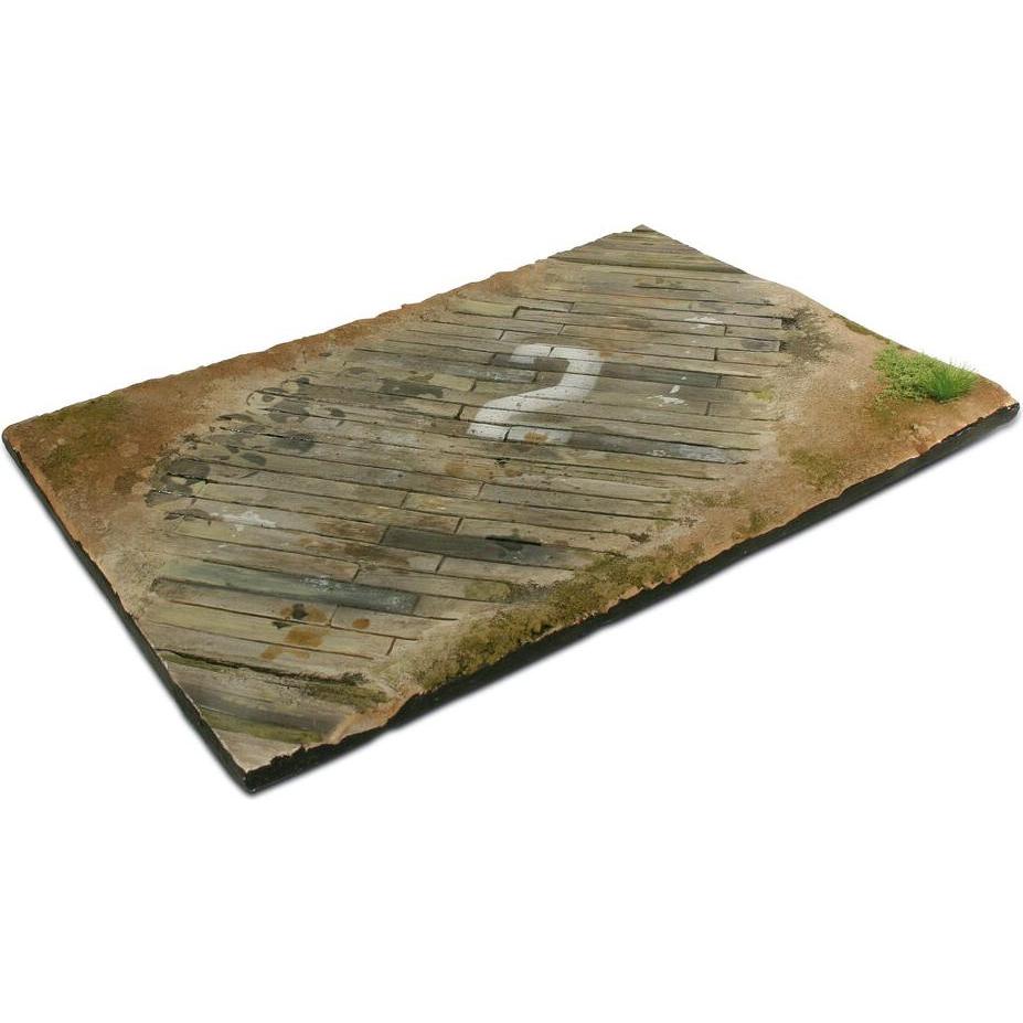 Wittmax Scenics Diorama Bases Wooden Airfield Surfac 31x21