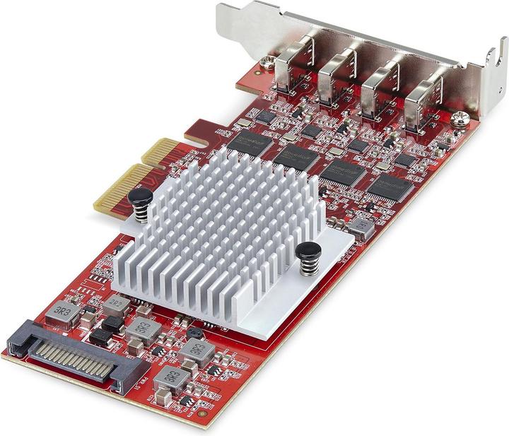 Produktbild StarTech 4-PORT USB-C 10GB PCIE CARD LP USB-C 3.2 10GBPS