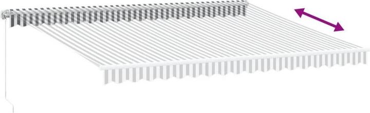 Produktbild vidaXL Einziehbare Markise (4.50 m)