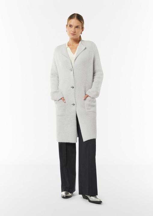 Produktbild Comma Strickjacke Lange Strickjacke mit aufgesetzten Taschen (34)