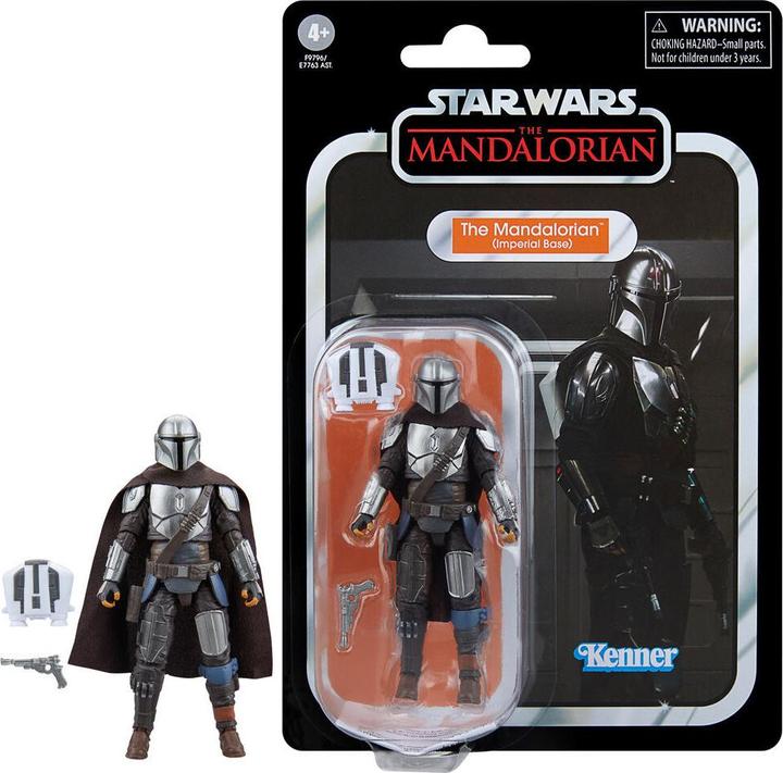 Immagine prodotto Hasbro Star Wars: The Mandalorian Vintage Collection Action Figure Il Mandaloriano (Base Imperiale) 10 cm