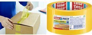 Produktbild tesa tesapack Packband SECURE & STRONG mit Siegel-Effekt (50 mm)