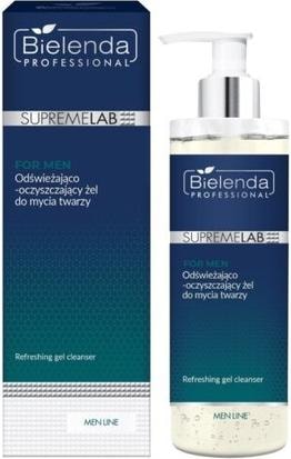 Image du produit Bielenda Gel nettoyant rafraîchissant et nettoyant pour le visage Supremelab Men Line 200Ml (Gel, 200 ml)