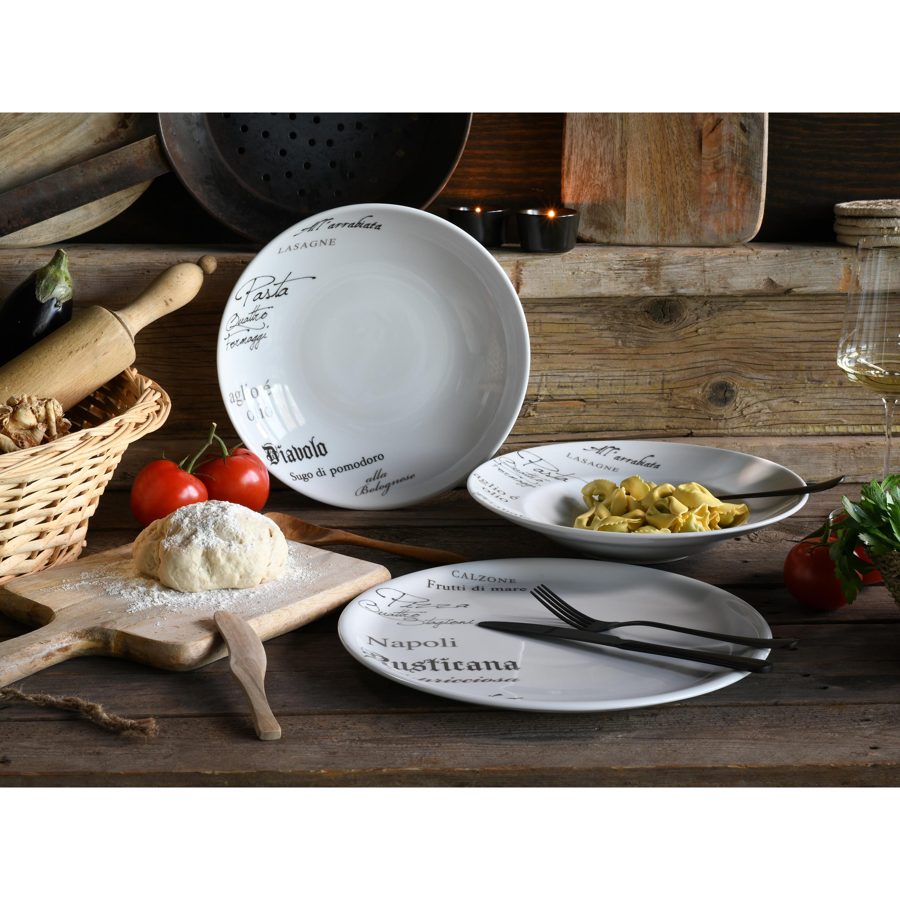 Thumbnail - CreaTable Europa, Teller, Weiss