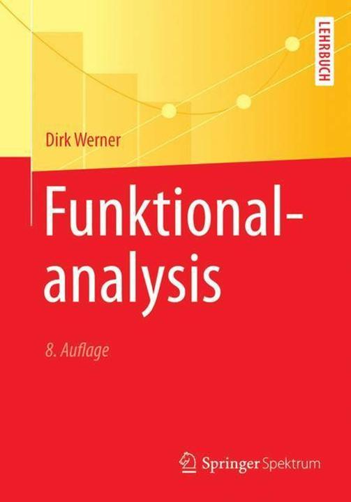 Produktbild Funktionalanalysis (Deutsch, 2018)