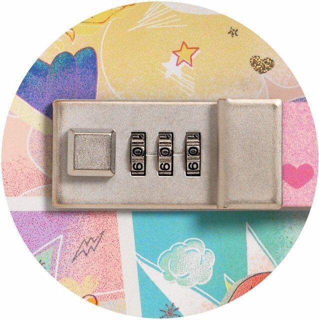 Produktbild Djeco Tagebuch mit Code Lam (Liniert, Harter Einband)