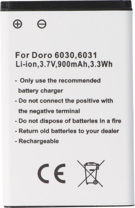 Produktbild AccuCell Akku für Doro 6030, 6031