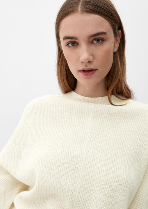 Actual product image s.Oliver Strickpullover Strickpullover mit Fledermausärmeln (46)