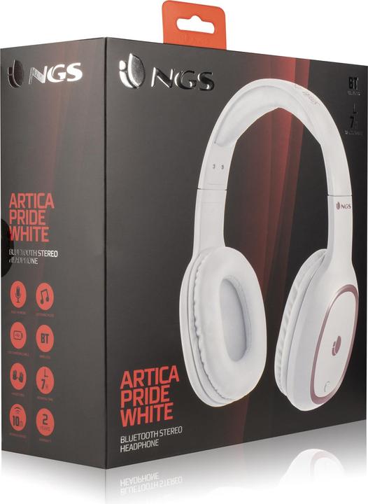 Actual product image NGS Artica pride white (7 h, Wireless)