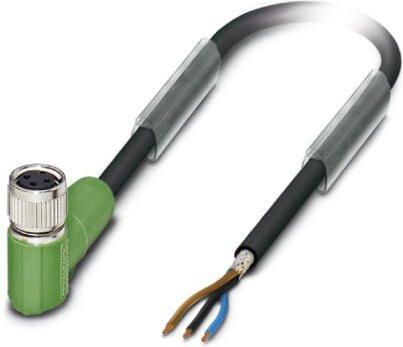Produktbild Phoenix 1521782. Kabellänge: 5 m, Stecker: M8, Produktfarbe: Schwarz, Grau