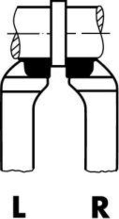 Actual product image Wilke Face turning tool DIN 4977 ISO5 16 x 16 mm left (16 mm)