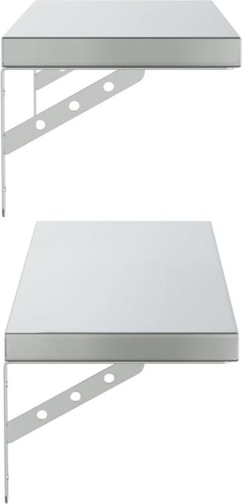 Produktbild vidaXL Wandregale 2 Stk. 75 x 23,5 cm Edel