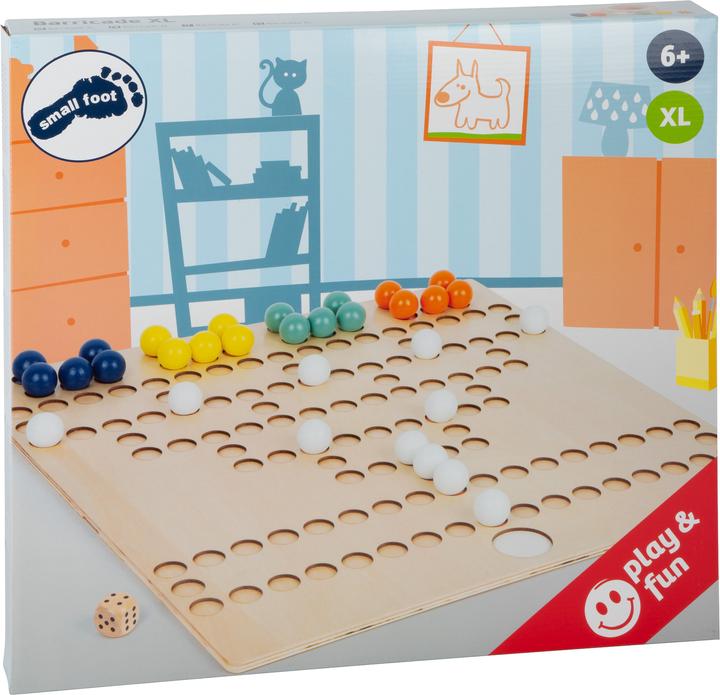 Actual product image small foot Barricade XL (German, French, Italian, English)