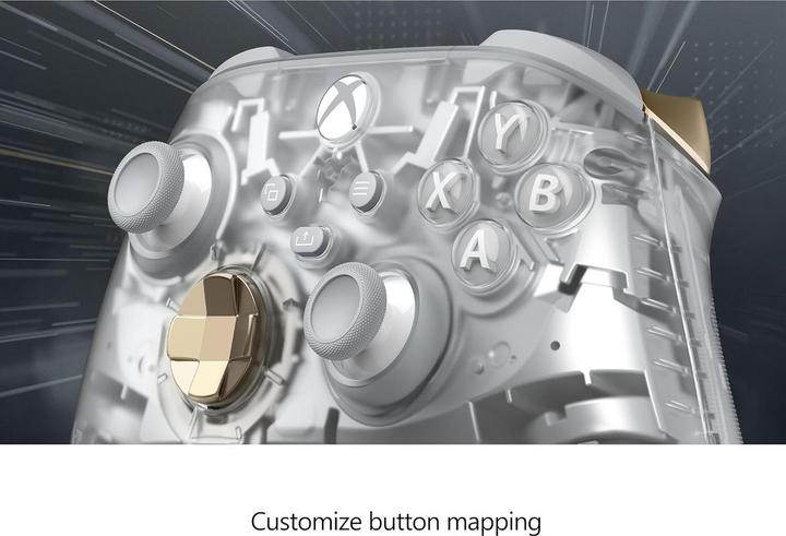 Productafbeelding Microsoft Xbox draadloze controller - Ghost Cipher (speciale editie) (PC, Xbox serie X, Xbox serie S, Android, iOS)