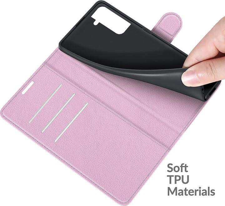 Produktbild Cazy Book Case Kompatibel mit Samsung Galaxy S22 - Hülle klappbar Kunstleder - (Samsung Galaxy S22)