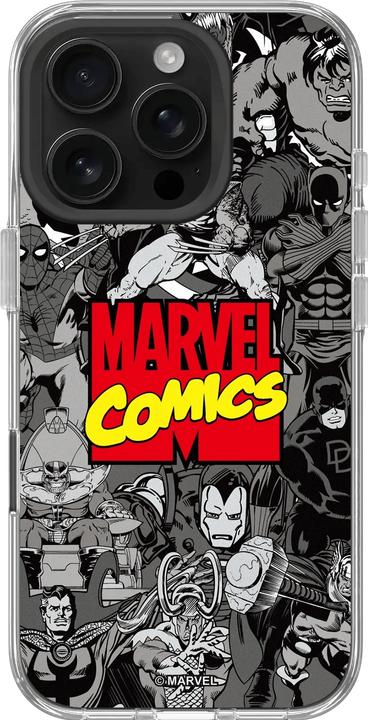 RhinoShield iPhone 16 Pro - Clear Case Marvel Comics (Apple iPhone 16 Pro)
